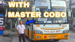 UNEXPECTED MEET WITH MASTER COBO BusTambayan MasterCobo BusEnthusiast GoldenBee BaliwagTransit [upl. by Basilio116]