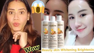 Wow 😲पूरा शरीर गोरा होगा Skin Whitening And Brightening Regolith Almond amp Vitamin E Body Lotion [upl. by Narat462]