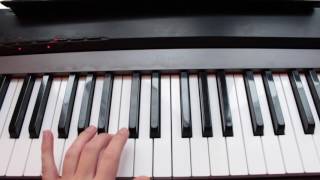 Pas Toi TAL Tutoriel piano partie 1 intro [upl. by Labannah]