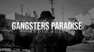 Gangstas Paradise   Audio Edit  Reverb  lofi gangstaparadise [upl. by Roselyn]