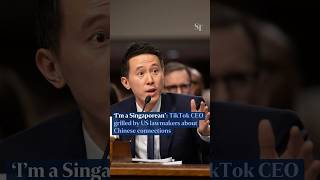 ‘I’m a Singaporean’ TikTok CEO grilled by US lawmakers about Chinese connections [upl. by Eserehc]