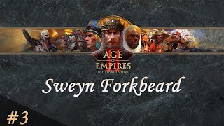 Age of Empires 2 DE  The Jarls of Jelling Campaign Mission 3 Sweyn Forkbeard [upl. by O'Doneven959]