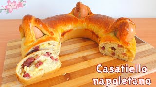 CASATIELLO NAPOLETANO  Ricetta tradizionale per Pasqua  Sapori Joyosi [upl. by Hpseoj459]