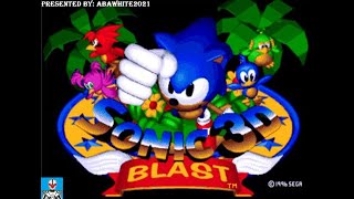 Sonic 3D Blast Spring Stadium Act 3 Eggman Boss Fight [upl. by Leatrice]