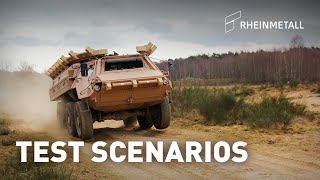 Rheinmetall ADS The Active Defence System – Test scenarios [upl. by Einnoc]