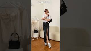 Юбка мккси или джинсы fashion мода style стиль fashionstyle outfit одежда женский [upl. by Tnek446]