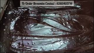 Brownies WorldDouble Choco BrownieFor Order Contact6385402716 [upl. by Vachell35]