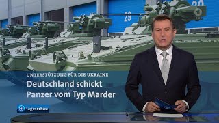 tagesschau 2000 Uhr 06012023 [upl. by Grimonia]