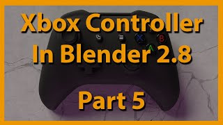 3D Model an Xbox One Controller in Blender Blender 28  Part 5 [upl. by Solon384]