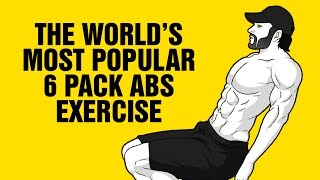 How To Do The Worlds Most Popular 6 Pack Abs Exercise Properly amp Are Crunches Really Bad for you [upl. by Nassi54]