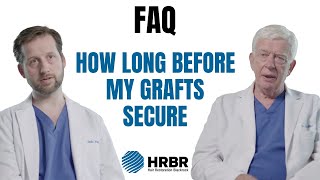 FAQ How long after my hair transplant are my grafts secure  Hair Restoration Blackrock [upl. by Xirdnek]