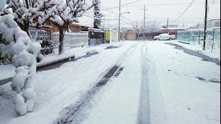 Emergencia de clima por nevadas en Chihuahua  Beltrán del Río [upl. by Ttenrag]