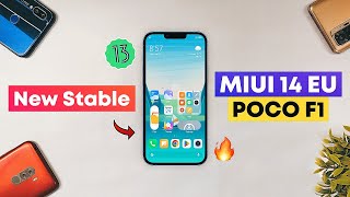 Install MIUI 14030 EU Stable for POCO F1  Android 13 [upl. by Anelis]