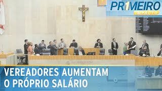 Vereadores de São Paulo aumentam próprio salário em quase 40  Primeiro Impacto 131124 [upl. by Aissatsana]