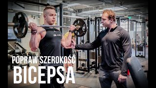 JAK POPRAWIĆ BICEPS NA SZEROKOŚĆ [upl. by Eenahpets]