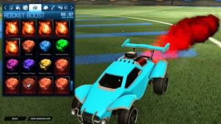 Changing Your Rocket League Boost Meter Color [upl. by Haeli263]