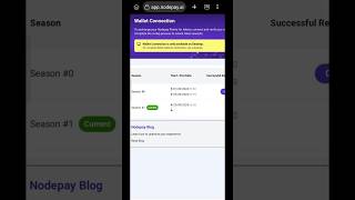 How to Connect NodePay Wallet in Mobile  NodePay Wallet Connect nodepayairdrop walletconnect [upl. by Heti369]