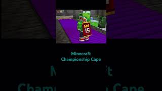 Minecraft Championship MCC Cape [upl. by Mansfield]