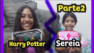 Parte 2  Material Escolar Harry Potter x Material Sereia [upl. by Josee]