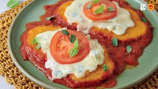 Escalopes de poulet au Gorgonzola AOP tomate et basilic [upl. by Yralam]