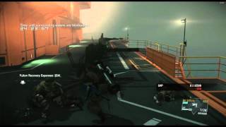 MGSV  Quickly Defeat Skulls During FOB Mission [upl. by Bonnibelle]