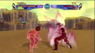 Dragonball Z HD Collection Budokai 3 Kaioken Goku vs Vegeta  Chaospunishment [upl. by Airda]