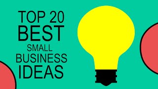 Top 20 Best Small Business Ideas for Beginners in 2024 [upl. by Oxley383]