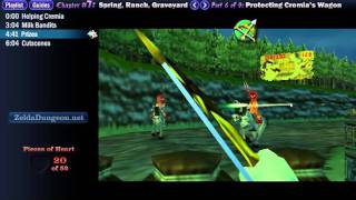 Legend of Zelda Majoras Mask Walkthrough 07 69 quotRomani Ranch Cremias Wagonquot [upl. by Dleifniw723]