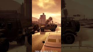 GTA 5  DELIVER SUPPLIES TO THE BUNKER shorts gaming [upl. by Auqinat]