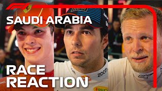 Drivers Reaction After the Race  2024 Saudi Arabian Grand Prix [upl. by Chappie35]