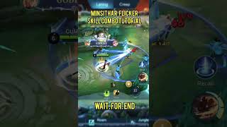 Minsithar flicker skill combo tutorial mlbb mobilelegends minsithar [upl. by Rossy595]