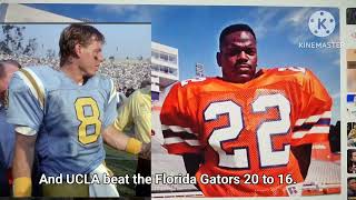 Troy vs Emmitt UCLA vs Florida State 1987 Aloha Bowl highlights [upl. by Lydon]