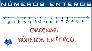 Ordenar números enteros [upl. by Warner570]