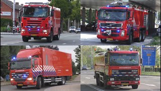 Mega Brandweer Compilatie  3 jaar Brandweer Midden en WestBrabant [upl. by Airdnek199]