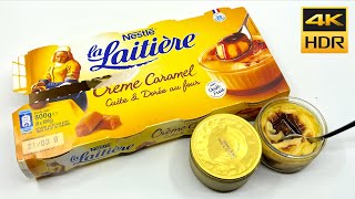 Nestlé La Laitière Crème Caramel Cuite amp Dorée au four 800g 8x100g [upl. by Philipines]