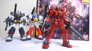 MG 1100 ガンダムアメイジングレッドウォーリア ヲタファのガンプラレビュー MG Gundam Amazing Red Warrior review [upl. by Akira722]