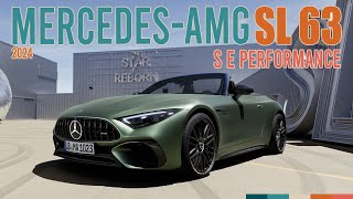 2024 MercedesAMG SL 63 S E PERFORMANCE Roadster [upl. by Aisatal883]