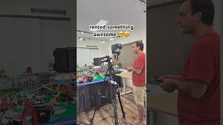 Filming LEGO with a ROBOTIC ARM  see the action behind the scenes [upl. by Anidan552]