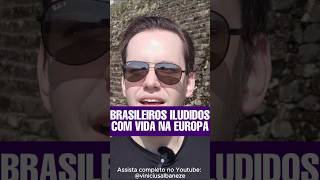 BRASILEIROS ILUDIDOS COM VIDA NA EUROPA irlanda europa imigração tecnologia intercambio [upl. by Dian]