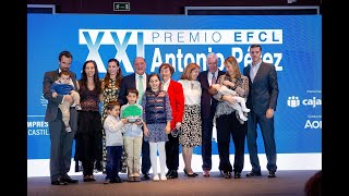 Familia Moro González Matarromera XXI Premio EFCL [upl. by Adlig912]