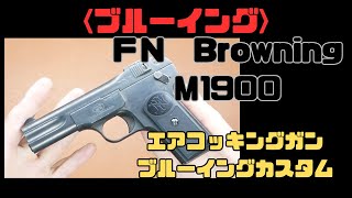 【ブルーイング】ＦＮ Ｍ1900 エアコキ ブルーイングカスタム 分解組立 [upl. by Viridi]