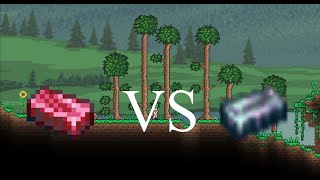 Adamantite VS Titanium  Terraria Compared Episode 1 [upl. by Ayatnwahs]