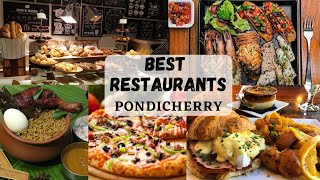 Best restaurants in pondicherry  Food tour pondicherry Food Guide 2021  Tamil food review Pondy [upl. by Westfall185]