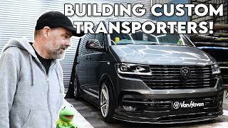 BUILDING TRULY CUSTOM TRANSPORTERS  VAN HAVEN [upl. by Yenitsed]