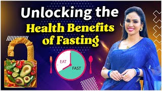 Unlocking the Benefits of Fasting  Health Facts in Telugu  V Sparkel  Dr Vineela Health Tips [upl. by Millur]