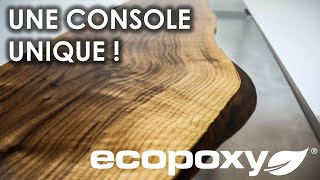 La MEILLEURE Résine Époxy du MONDE  EcoPoxy  Bois Massif [upl. by Nilecoj]