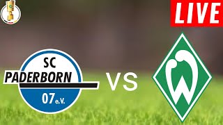 Paderborn vs Werder Bremen Live Score l Germany DFB Pokal 2024 l Full Match Streaming [upl. by Selda130]