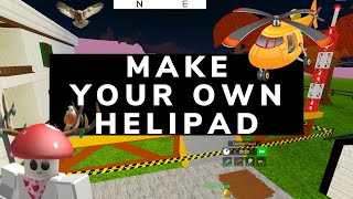 🏗️HOW TO BUILD YOUR OWN HELIPAD🏗️ Welcome to Farmtown 2 [upl. by Souvaine]