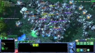 Starcraft 2 Enslavers Remake 03a  Assault on Aiur [upl. by Roque]