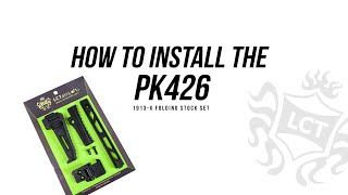 PK426 1913X Folding Stock Set Installation guide [upl. by Evonne204]